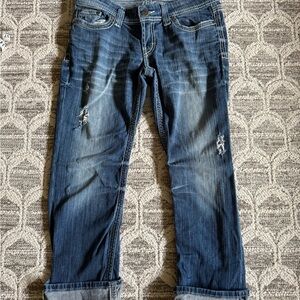 BKE Sabrina Light Blue Denim Jeans